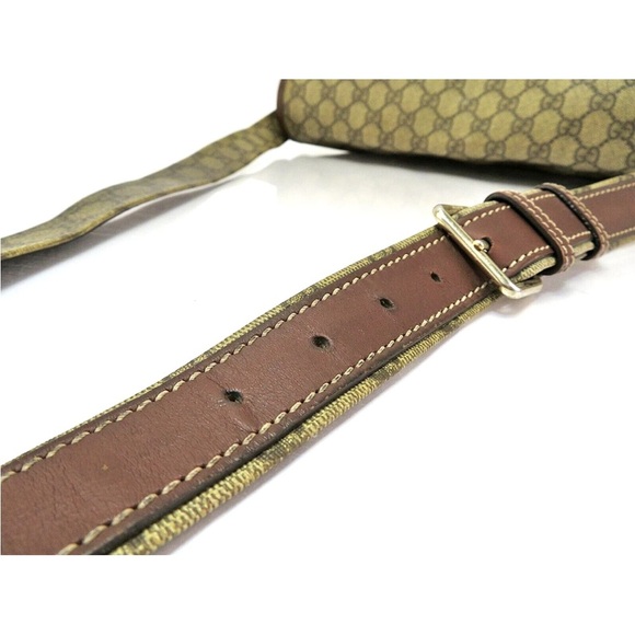 Gucci Beige and Brown Messenger Bag - Picture 8 of 15